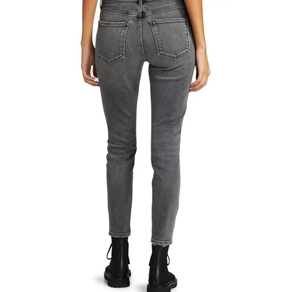 AGOLDE Sophie Mid-Rise Skinny Ankle Jeans Size 23 - Picture 2 of 3